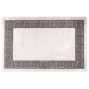 vidaXL Matta tv&auml;ttbar 80x150 cm ljusbeige halkfri