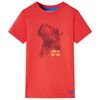 T-shirt f&ouml;r barn r&ouml;d 128