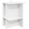 vidaXL Kaffeebord Vit 40 x 30 x 49 cm Konstruerat tr&auml;