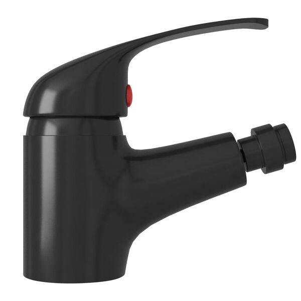 vidaXL Bidéblandare svart 13x12 cm