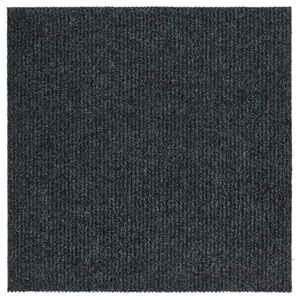 vidaXL G&aring;ngmatta 100x100 cm antracit