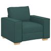 vidaXL Soffa m&ouml;rkgr&ouml;n 100x78x84 cm tyg