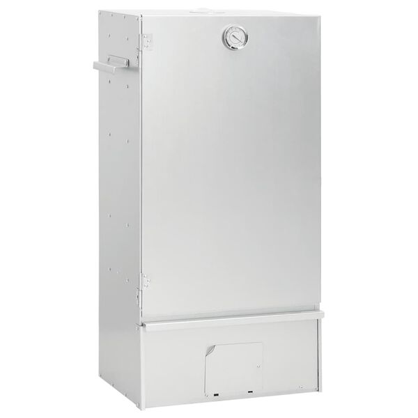 vidaXL Rökskåp med kallröksgenerator galvaniserat stål