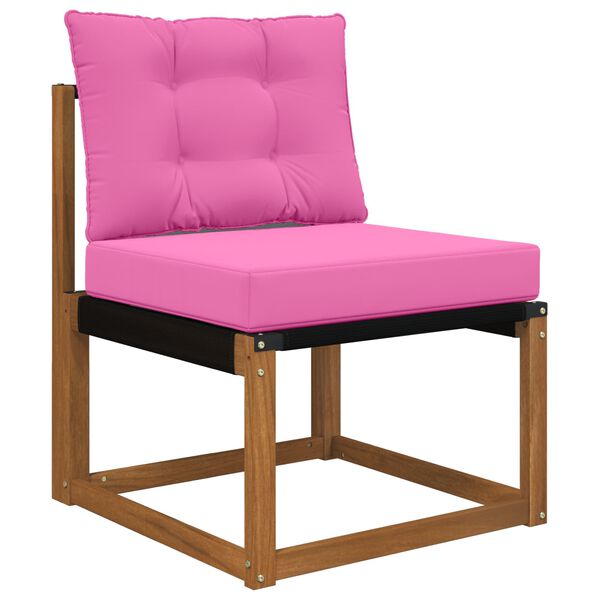 vidaXL Utomhus Soffa Kudde 2 pcs Rosa Polyester