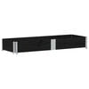vidaXL Pallkrage svart 150x50 cm massivt furu