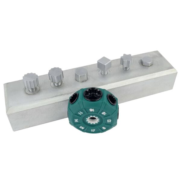 Br&uuml;der Mannesmann Allround-skruvdragare med multi-lock