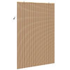 vidaXL Rullgardin med gardiner Natur 140 x 220 cm Bambu