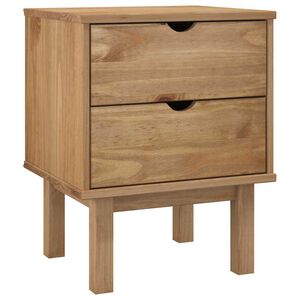 vidaXL S&auml;ngbord OTTA 45x39x57 cm massiv furu