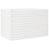 vidaXL Odlingsl&aring;dor vit 70x40x46 cm massiv furu