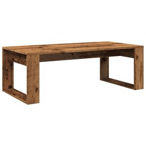 vidaXL Soffbord &aring;ldrat tr&auml; 102x50x35 cm konstruerat tr&auml;