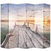 vidaXL Vikbar rumsavdelare sj&ouml; 228x170 cm