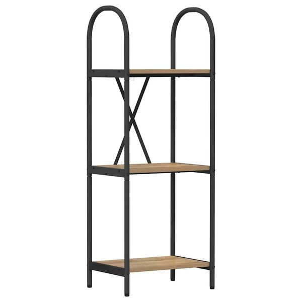 vidaXL Hyllsystem Artisan Ek 40 x 30 x 109 cm Konstruerat tr&auml;