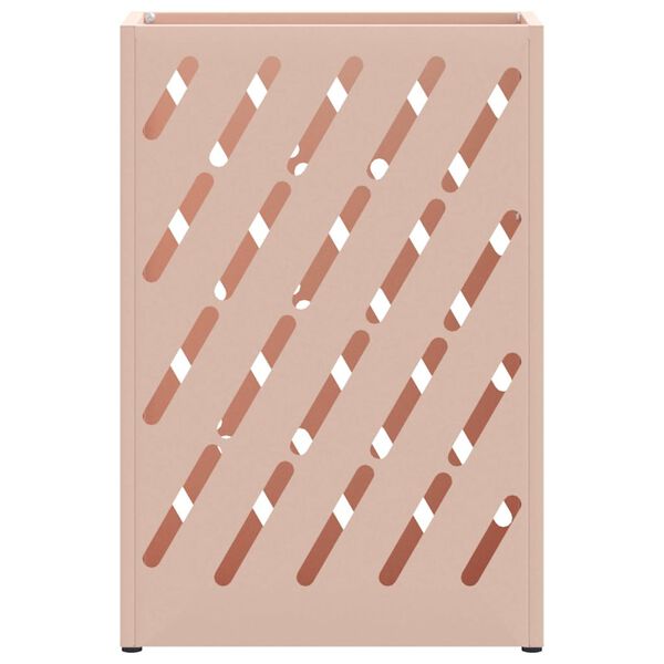 vidaXL Förvaringskrok & Ställ Rosa 28 x 12 x 41 cm Stål