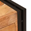vidaXL Sideboard med l&aring;da Brun 66 x 33 x 70 cm Massivt Akaciatr&auml;