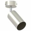 vidaXL Takspotlight med str&aring;lkastare Nickel 6 x 6 x 16 cm Metall