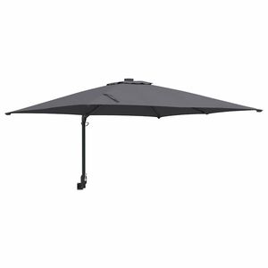 vidaXL Tr&auml;dg&aring;rdsparasol Antracit 248,5 x 247,5 x 160 cm