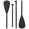 vidaXL 2 i 1 kajak och SUP-paddel 203 x 19,5 cm Svart