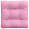 vidaXL Sittkuddar 4 pcs Rosa 45 x 45 x 12 cm tyg