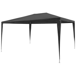 vidaXL Partyt&auml;lt PE 3x4 m antracit