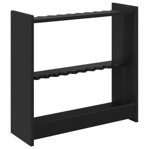 vidaXL Biljardk&ouml;st&aring;ng Konstruerat tr&auml; 60 x 20 x 57 cm Svart