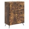 vidaXL Sideboard R&ouml;kt ek 66 x 34,5 x 90 cm Konstruerat tr&auml;