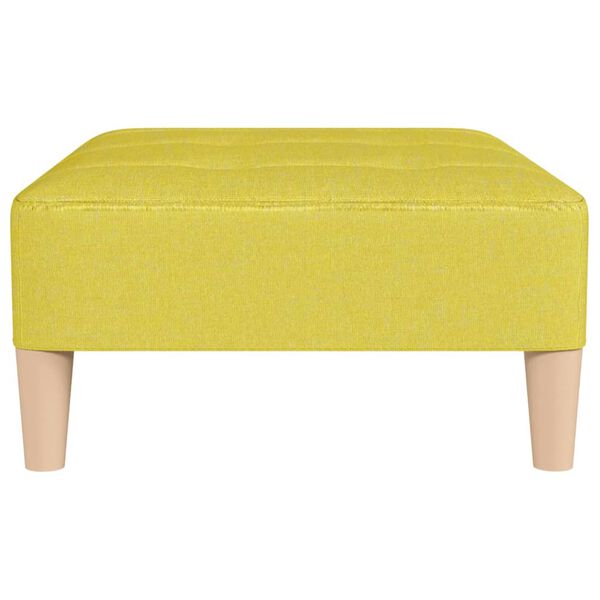 vidaXL Fotpall gr&ouml;n 78x56x32 cm tyg