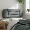 vidaXL Headboard Cushion "Hvar" Light Grey 100 cm Fabric