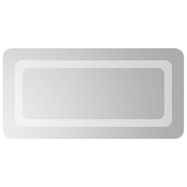 vidaXL Badrumsspegel LED 30x60 cm