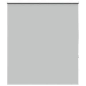 vidaXL Rullgardin m&ouml;rkl&auml;ggning ljusgr&aring; 130x150 cm tyg bredd 126,6 cm