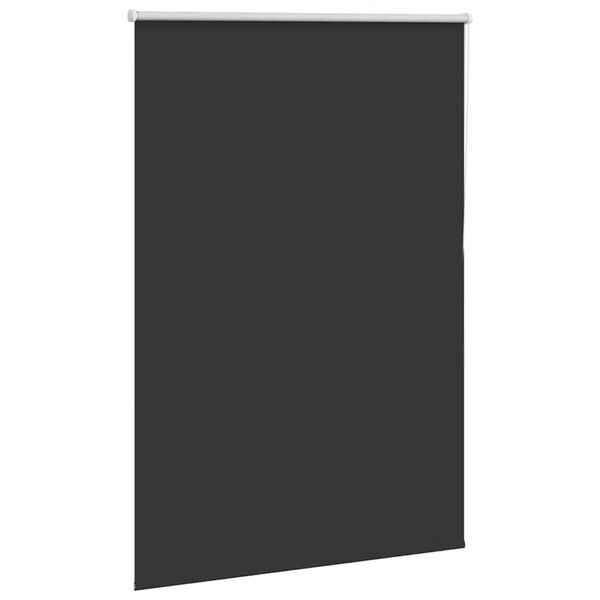 vidaXL Rullgardin m&ouml;rkl&auml;ggning svart 100x150 cm tyg bredd 95,7 cm