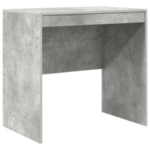 vidaXL Skrivbord Betonggr&aring; 80 x 50 x 76 cm