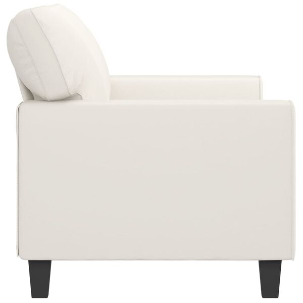 vidaXL 2-sitssoffa Gr&auml;dde 140 cm konstl&auml;der