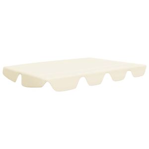 vidaXL Reservtak f&ouml;r hammock gr&auml;ddvit 150/130x105/70 cm