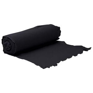 vidaXL Ogr&auml;sduk 1x50 m polyesterfiber svart