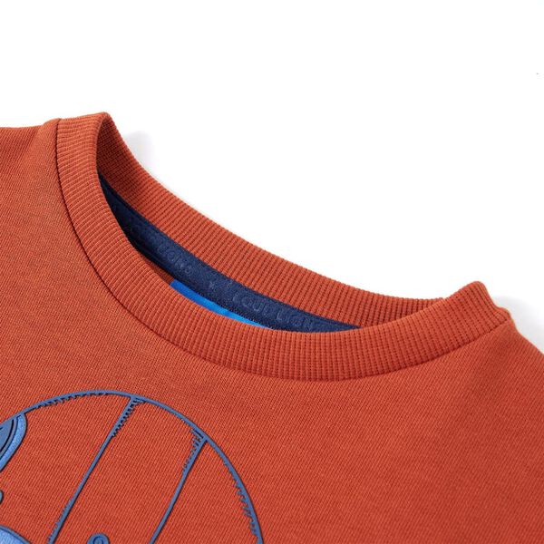 Tröja för barn ljusorange 128