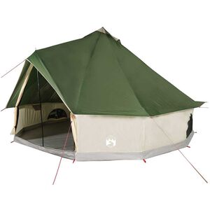 vidaXL Familjet&auml;lt tipi 6 personer gr&ouml;n vattent&auml;tt
