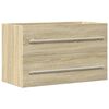 vidaXL Tv&auml;ttst&auml;llssk&aring;p &aring;ldrat tr&auml; 80x38,5x48 cm konstruerat tr&auml;