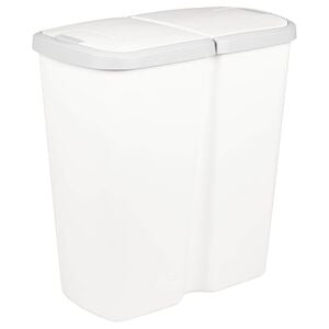 vidaXL Soptunna Vit 48,5 x 28 x 51 cm PP