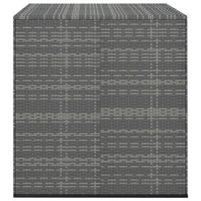 vidaXL Dynbox PE-rotting 100x97,5x104 cm grå