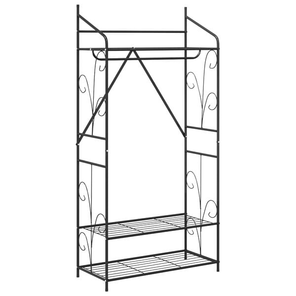 vidaXL &Ouml;ppen garderob Enf&auml;rgad 78 x 36 x 158 cm