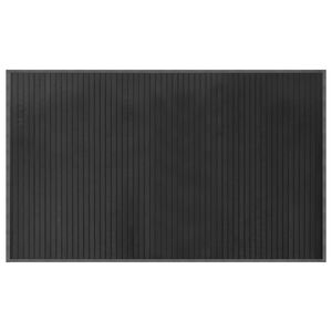 vidaXL Matta rektangul&auml;r gr&aring; 60x100 cm bambu