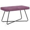 vidaXL b&auml;nk Lila 80 x 40 x 45 cm Sammet
