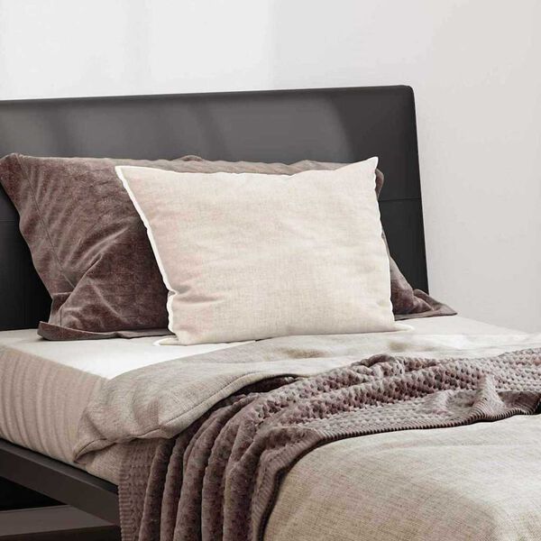 vidaXL Kudde med kudde Vit 40 x 60 cm Bomull