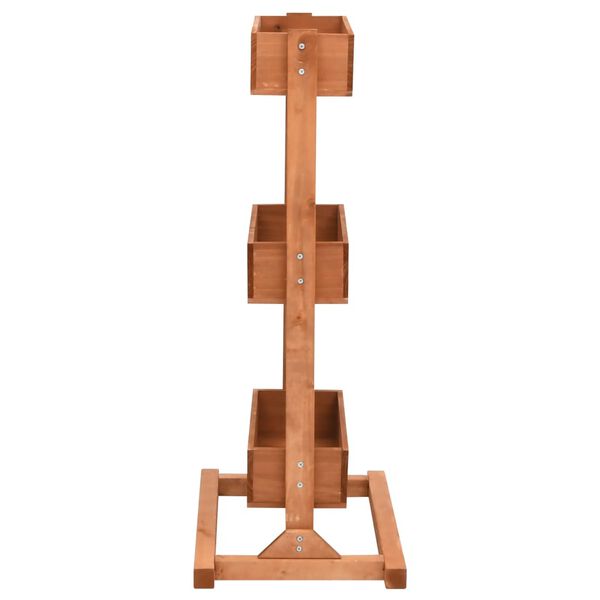 vidaXL Odlingsl&aring;da 52x30x78 cm grantr&auml;