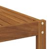 vidaXL Soffgrupper 10 pcs Naturf&auml;rg Massivt Akaciatr&auml;