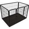 FLAMINGO Hundhage Kazan M 109x72x72 cm svart