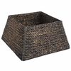 vidaXL Jultr&auml;dskrage Fyrkantig Svart 50 x 50 x 25 cm Vattenhyacint