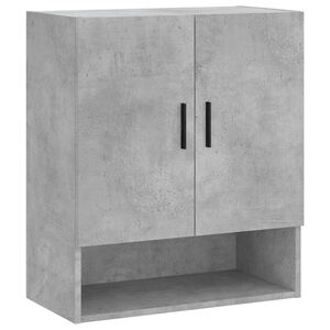 vidaXL V&auml;ggsk&aring;p betonggr&aring; 60x31x70 cm konstruerat tr&auml;
