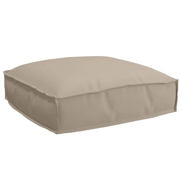vidaXL Palldyna för sits Taupe 50 x 50 x 12 cm Oxford tyg