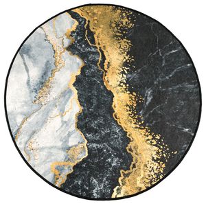 vidaXL Matta tv&auml;ttbar flerf&auml;rgad &Oslash;120 cm halkfri